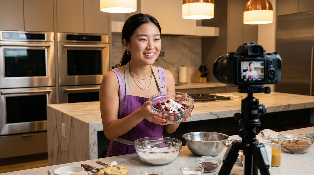 糖心vlog美食视频